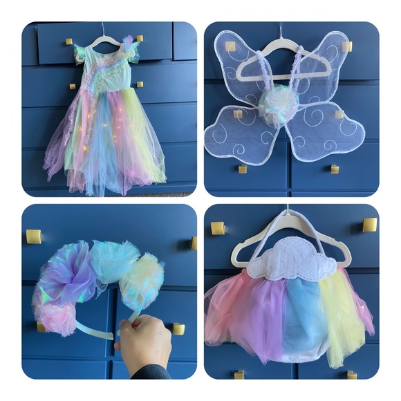 Pottery Barn Kids Costumes Pottery Barn Lightup Rainbow Fairy